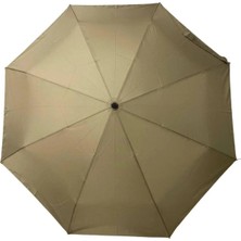 Parachase 3238 Fiber Katlanır Tam Otomatik Açılır Kapanır Bej Şemsiye