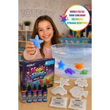 Toyfest Magic Slime Water Elf Karışık Sihirli Slime Oyun Seti 5 Renk 4 Kalıp Çocuk Aktivite