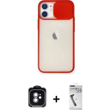 Marsilyan™- iPhone 11 Kılıf Vadi Çizgi - Şeffaf Uv Polymer Nano Ekran Koruyucu + Pvd Metal Kamera Lens - Yl