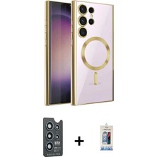Marsilyan™- Galaxy S25 Ultra Kılıf Nova Işık Özel Seri - Siyah Joko Magic 5d Cam + Bilvis Titan Kamera Lens - Lt