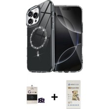 Marsilyan™- iPhone 14 Pro Max Kılıf Kıvılcım Form Prime - Siyah Mat Seramik Nano Ekran Koruyucu + Bilvis Titan Kamera Lens - Sh