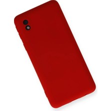 Renas Store Newface Samsung Galaxy A01 Core Kılıf Nano Içi Kadife Silikon - Kırmızı
