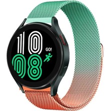 Renas Store Newface Watch 20MM Metal Mıknatıslı Kordon - Turuncu-Yeşil