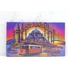 Renas Store Ahşap Istanbul Temalı Magnet ALK4359