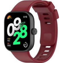 Renas Store Newface Xiaomi Redmi Watch 4 Klasik Kordon - Bordo