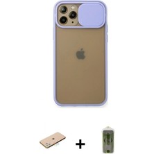 Marsilyan™- iPhone 11 Pro Kılıf Vadi Çizgi - Siyah Joko Magic 5d Hayalet Cam + Renkli Kamera Lens Koruma Cam - Mı