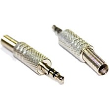 Renas Store Oem 3,5mm Stereo Erkek Jack Nikel