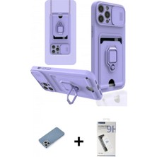 Marsilyan™- iPhone 12 Pro Kılıf Vadi Form Prime - Şeffaf Uv Polymer Nano Ekran Koruyucu + Shine Kamera Lens Koruma Cam - Gs