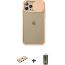 Marsilyan™- iPhone 11 Pro Kılıf Vadi Çizgi - Siyah Joko Magic 5d Hayalet Cam + Renkli Kamera Lens Koruma Cam - Mı
