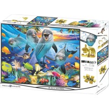 tp Oyuncu Yunuslar 500 Parça Yetişkin Puzzle