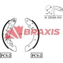 Braxis Arka Fren Balatası Pabuc Partner Berlıngo (97 08) Megane Scenıc 98