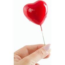 tp Buğz Kırmızı Kalp 10 cm