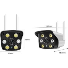 Ankaverse 2 Mp Çift Antenli Wifi Dış Mekan Güvenlik Kamerası KD-1702