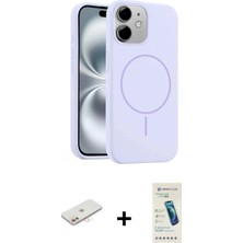 Marsilyan™- iPhone 11 Kılıf Yankı Form Serisi - Şeffaf Pasifik Cam Ekran Koruyucu + Renkli Kamera Lens Koruma Cam - Yl