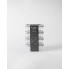 Madame Coco Bonn 2'li Saklama Kabı - Soft Gri - 4X500 ml