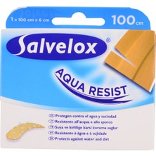 Salvelox Geniş Eko Yara Bantı 100 cm x 6 cm Suya ve Kirliğe Karşı Koruma Sağlayan Özellik