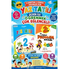 Üçgen Yayıncılık Yaz Tatil Seti 2.sınıftan 3.sınıflara Geçenler İçin Ciltsiz Problem Kitabı