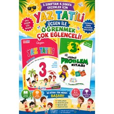 Üçgen Yayıncılık 3.sınıf Yaz Tatil Seti (Tatil+Problem Kitabı) 4.sınıfa Geçenler İçin