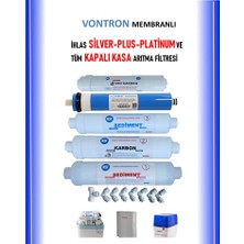 Netsu -Vontronlu-İhlas Aura Cebilon-Silver ve Tüm Kapalı Kasa 5 li Su Arıtma Filtre seti