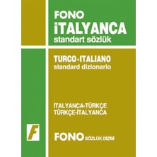 Fono Yayınları İtalyanca-Türkçe/Türkçe İtalyanca Standart Sözlük