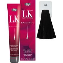 Lisap Milano Lk Opc 2/0 Koyu Kahverengi Amonyaklı Krem Saç Boyası 100 ml Canlı Renkler ve Yağ Koruma Özelliği