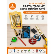 Kym Kaya Yapı Market 10 Parça Pratik Tadilat ve Tamirat Seti