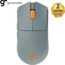 Gameraider GR3S Silver Fog Pixart 3395 Sensör Kablosuz Gaming Mouse