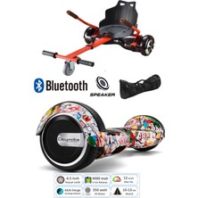 Citymate Elektrikli Kaykay Scooter Hoverboard Akıllı Dengeli + Hover Kart + Çanta Full Paket
