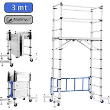 Master 504340 Alüminyum Teleskopik Iskele 300 cm