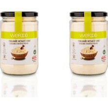 Wefood Organik Nohut Unu 350 gr 2 Adet Katkısız Glütensiz Vegan Ürün Türkiye Menşeli