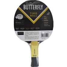 Butterfly 85022S Boll Smart Grip SG55 ITTF Onaylı Masa Tenisi Raketi