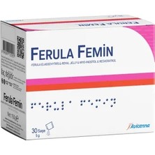 Avicenna Ferula Femin Çakşırotu Ekstresi & Arı Sütü & miyoinositol & resveratrol İçeren Takviye Edici Gıda