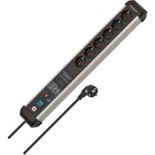 Brennenstuhl Premium-Protect-Line 6 Soketli 60.000 Amper Akım Korumalı Priz – 5 M Parazit Filtreli