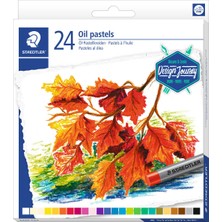 Staedtler C24 Karat Yağlı Pastel Boya 24'lü Su Geçirmez Özellikte 11 mm Çapında
