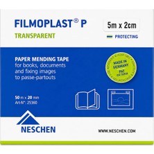 Neschen Filmoplast P Şeffaf Asitsiz Restorasyon Bandı 5mt x 20MM