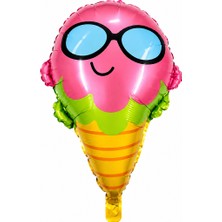BeySüS Gözlüklü Dondurma Folyo Balon