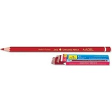 Adel Kopya Kalemi Checking Pencil Kırmızı 2412