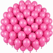 BeySüS Pembe Renk Lateks Pastel Balon (30 cm) - 50 Adet