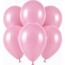 BeySüS Gül Kurusu Renk Lateks Pastel Balon (30 Cm) - 6 Adet