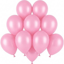 BeySüS Gül Kurusu Renk Lateks Pastel Balon (13 Cm) - 10 Adet