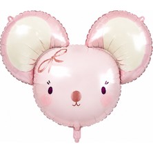 BeySüS Pembe Fare Folyo Balon