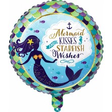 BeySüS Deniz Kızı Temalı Folyo Balon