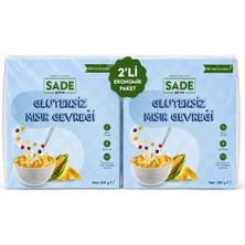 Sade Gurme Glutensiz Mısır Gevreği 250 G. 2X250 G. 2\'li Paket