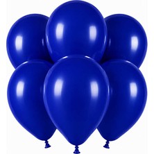 BeySüS Lacivert Renk Lateks Pastel Balon (30 cm) - 6 Adet