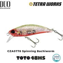 Duo Tetra Works Toto 48HS CZA0778 Spinning Bachiworm