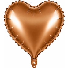 BeySüS Kalp Folyo Balon Karamel (18 Inc)