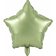 BeySüS Yıldız Folyo Balon Yeşil (18 inc)