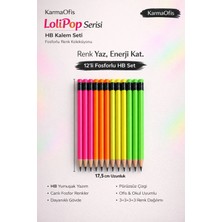 KarmaOfis Lolipop Serisi 12’li Fosforlu Hb Kurşun Kalem