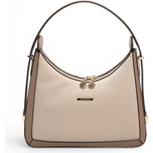 Silver Polo Bej - Latte Fashion Kadın Omuz Çantası SP1187