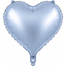 BeySüS Kalp Folyo Balon Mavi (18 inc)